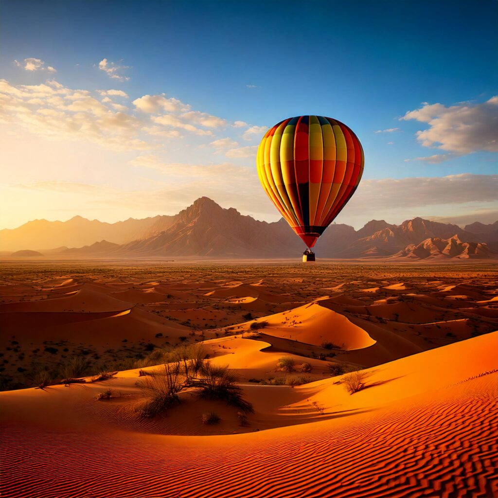 hot air balloon marrakech, montgolfière marrakech